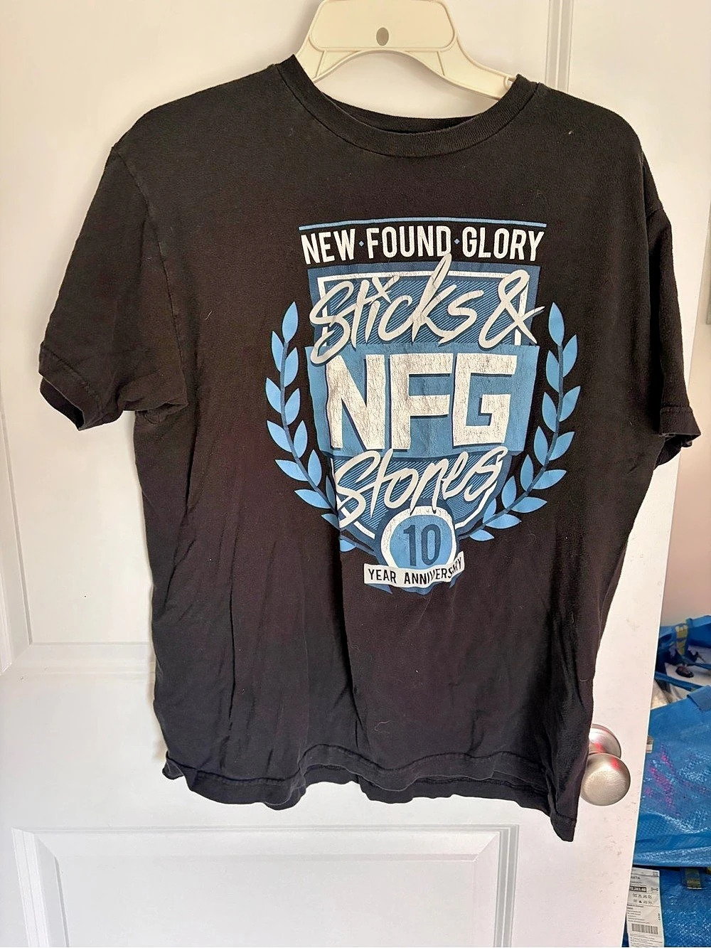 New Found Glory Sticks and Stones 10 Year Anniversary Tour T-Shirt Graphic Tee